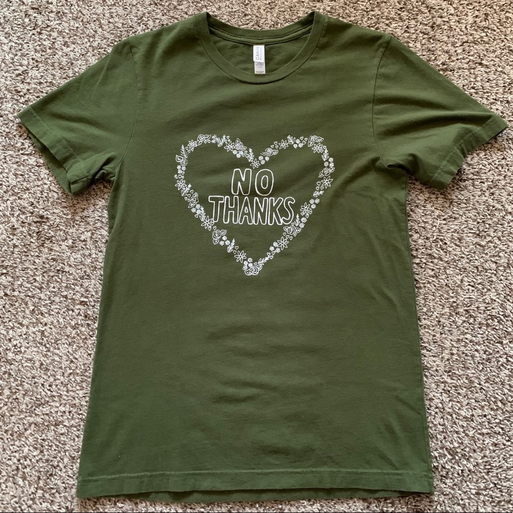 Bella Canvas No Thanks Graphic Tee